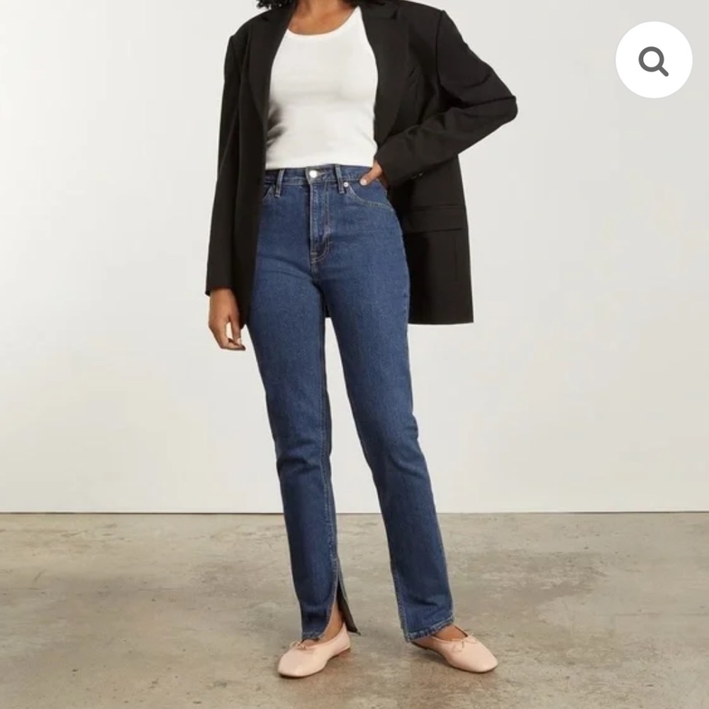 Everlane Cheeky Split-Hem Jean
